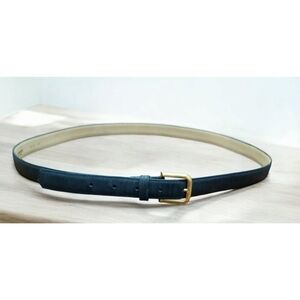 Vintage 1970s Pierre Cardin MOD BREV Retro  Belt Brass Gold Tone Buckl